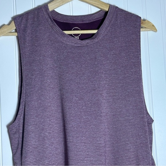 Sleeveless Purple Women's Bolivia Vista Tank Top by Janji, Breathable Running M - Picture 2 of 8
